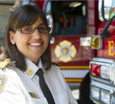 Fire Chief Lori Hamer